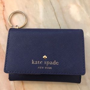 Pre-loved Kate Spade Mikas Pond Darla Blue Wallet